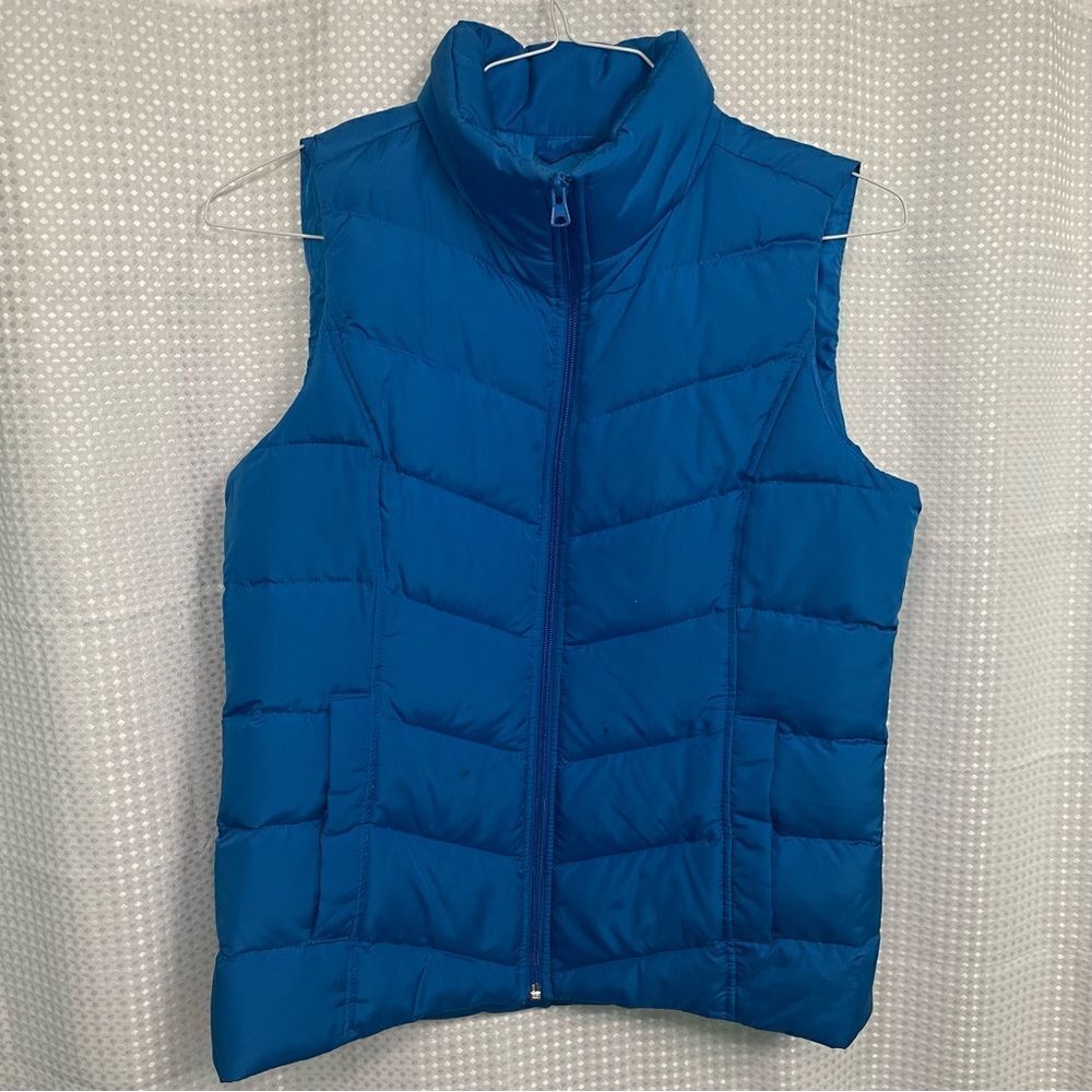 Blue Lands End Vest